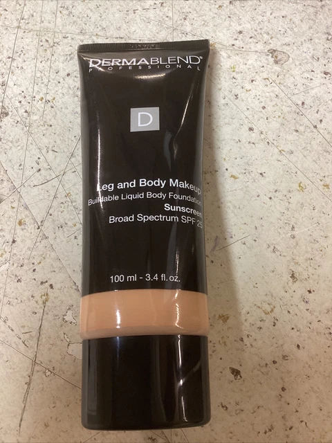 Maquillaje para piernas y cuerpo Dermablend 40N mediano natural - NUEVO/SELLADO. VENCIMIENTO: 11/2025