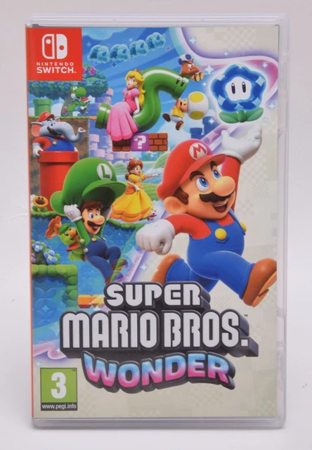 NINTENDO SWITCH GAME SUPER MARIO BROS. WONDER In Case FREEPOST £38.99 ...