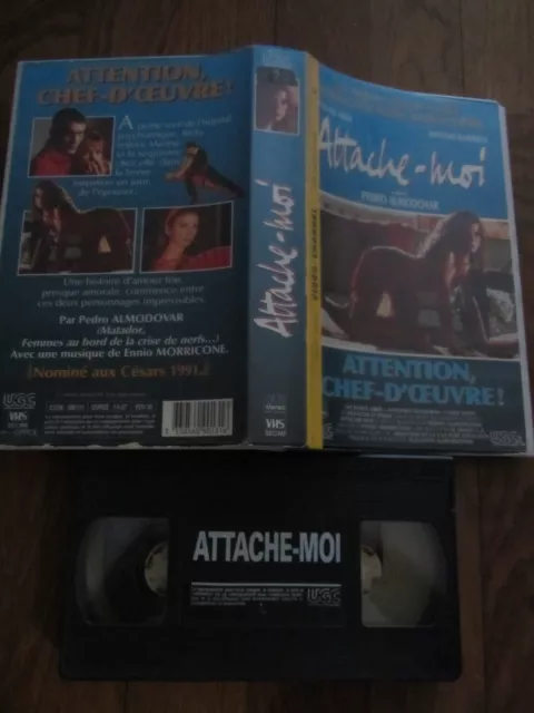 Attache Moi de Pedro Almodovar, VHS UGC, Drame, RARE!!!!