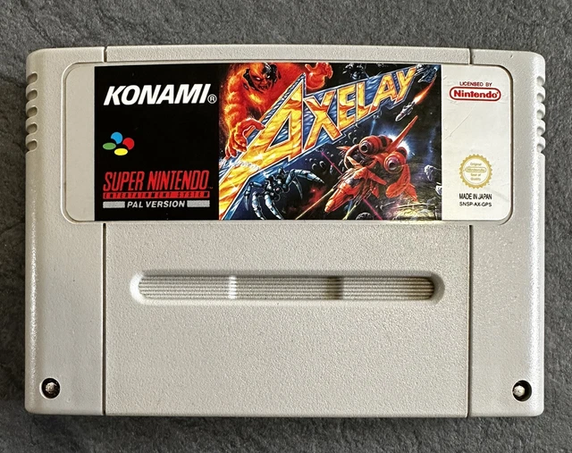 AXELAY Super Nintendo SNES