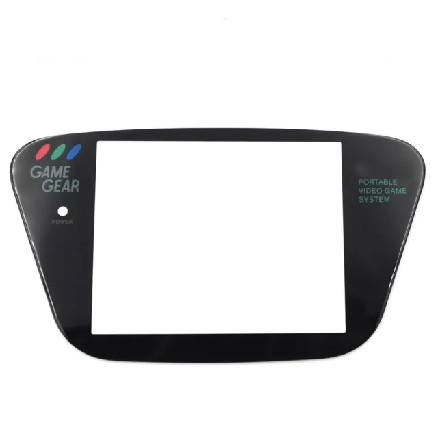 Replacement Glass Protective Screen Lens Self Stick For Sega Game Gear System