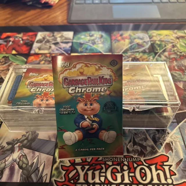 Garbage Pail Kids Complete Set Chrome Series 5 Base Set Complete GPK 2022 Topps