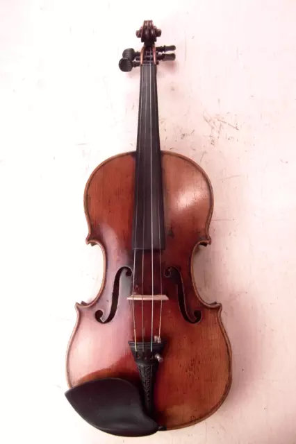 Muy Bonitas Dt. 4/4 Violín Restaurada Bonito Antiguo German Violín Restaurado