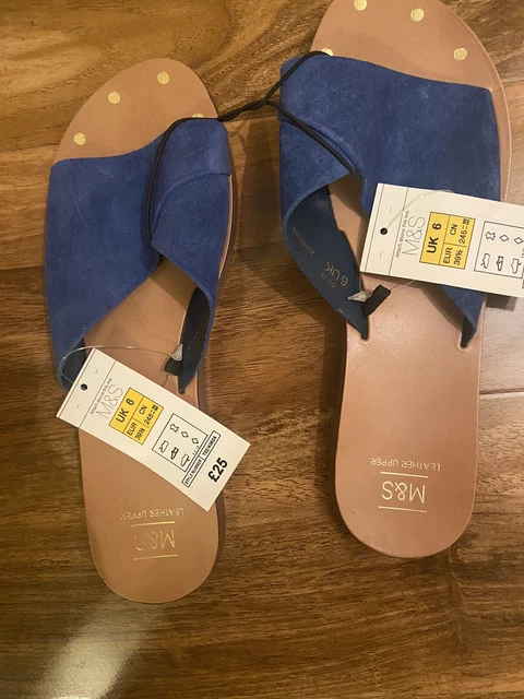 Marks and on sale spencers ladies slippers