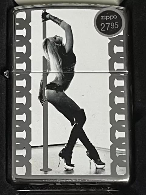 Zippo 2013 Pole Dancer Sexy Girl Lighter Sealed In Box B55