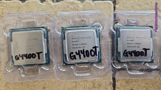 Lot of 3 Intel Pentium G4400T 2.9 GHz Dual-Core 3MB LGA 1151 CPU SR2HQ Tested