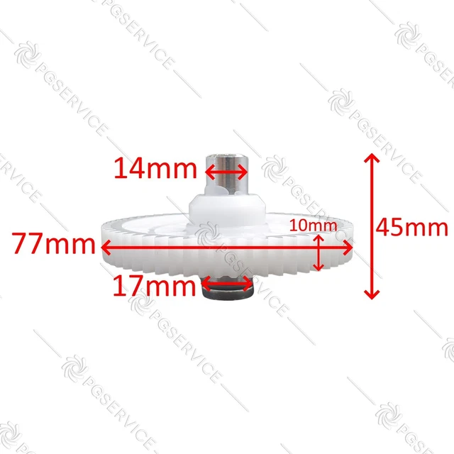 Ingranaggio Estrattore Panasonic MJ-L500 - Ricambio Originale Ruota Dentata - Foto 14
