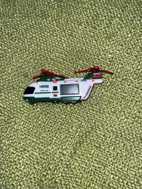 2011 Hess Miniature Helicopter Transport No Box , Tested