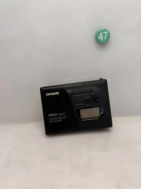 AIWA HS-PX101 High End Kassettenplayer, Riemen neu, überholt, wie
