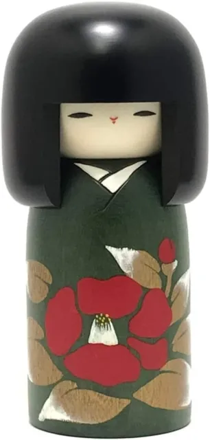 Japanese Nippon Usaburo Kokeshi Doll Wooden Doll 15cm cute girl JAPAN