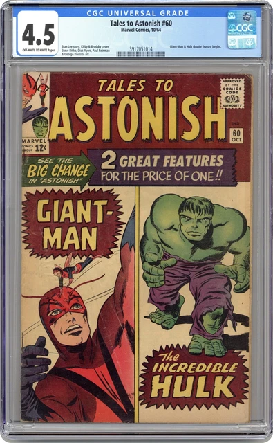 Tales to Astonish #60 CGC 4.5 1964 3917051014