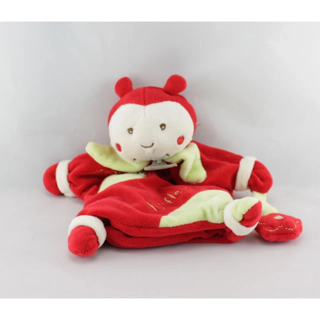 Doudou plat marionnette Cocci adore les fleurs BABY NAT - 15065
