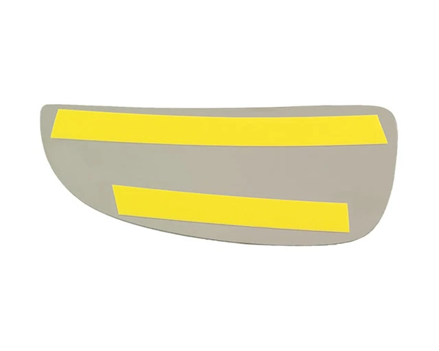 Zerodeko 2 Pezzi Specchio Convesso Antifurto Per Angoli, 15 Cm, Per Parcheggio E Sicurezza Stradale, In Plastica