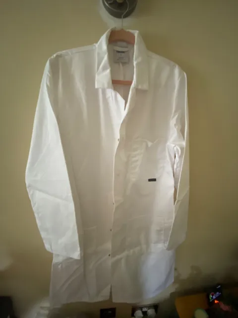 White Lab Coat By Portwest Brand New without Tags Size Large Regular