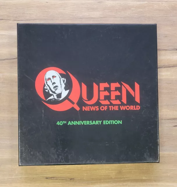 QUEEN • NEWS OF THE WORLD LIMITED • 3CD 1DVD Et 1Vinyl 33t LP Photos Livret 60p