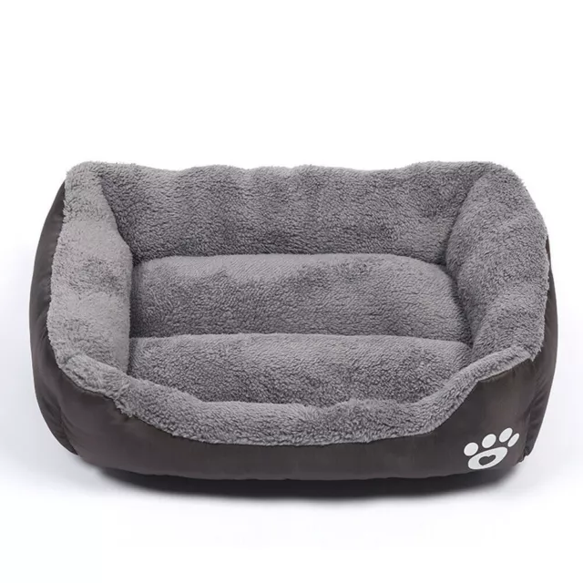 Small Pet Dog Cat Bed Puppy Cushion House Soft Warm Kennel Mat Pad Washable 9