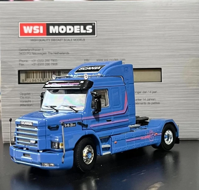 MCG 18240 Scania 143 Topline tractor truck, 1987, Schenker /white - green