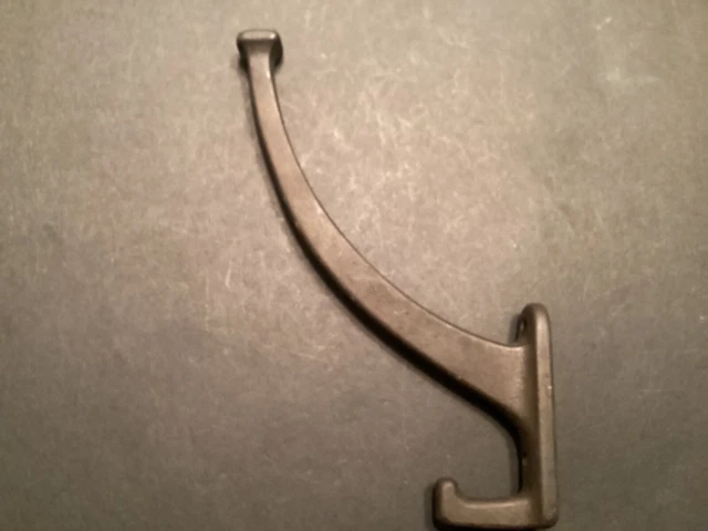 Vintage Large Arts & Crafts Mission Style Coat Hat Hook Clothes Robe Hall Tree 2