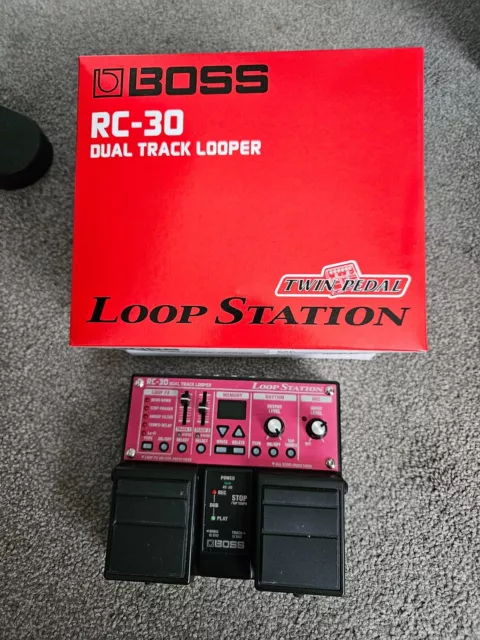 Boss RC-30 RC30 Loop Station Looper Guitar Pedal Boxed -