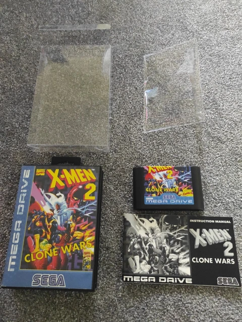 X-Men 2 Clone Wars PAL Sega Mega Drive