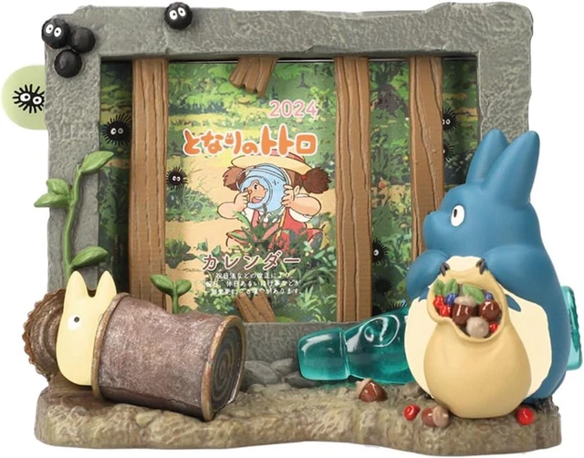 MY NEIGHBOR TOTORO 3D Diorama Calendar 2024 Medium & Small Totoro