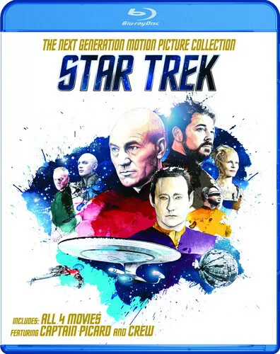 Star Trek: The Next Generation Motion Picture Collection [New Blu-ray] Boxed S