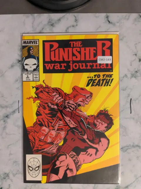 Punisher War Journal #5 Vol. 1 9.4 Marvel Comic Book Cm2-143