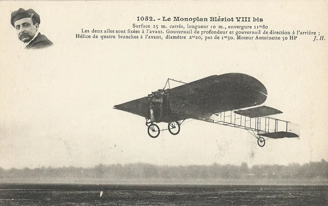 CPA LE Monoplan Blériot VIII bis 1052 EUR 8,00 PicClick DE