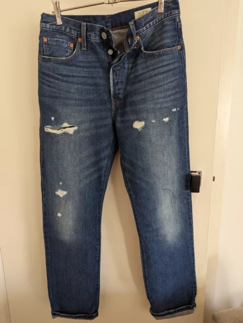 Levi's 501 150th Anniversary Ed. Women's Denim Jeans Straight W28 L30 RRP 199.95