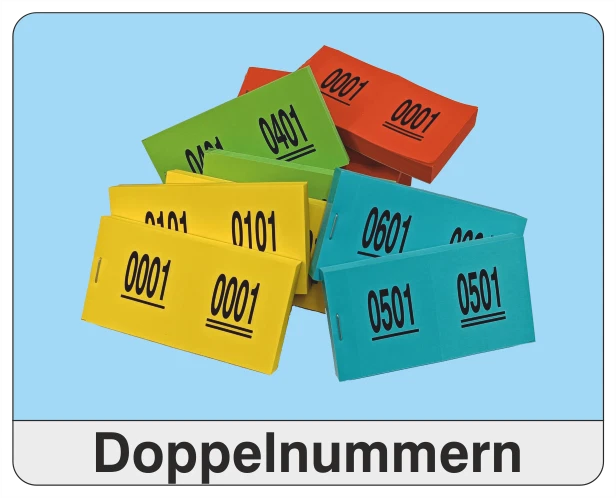 1000 Garderobenmarken 5 Abschnitte neutral, 14 mm Bügelloch