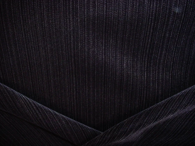 7-3/8Y Buttery Soft Kravet 33345 Black Grey Strie Velvet Upholstery Fabric