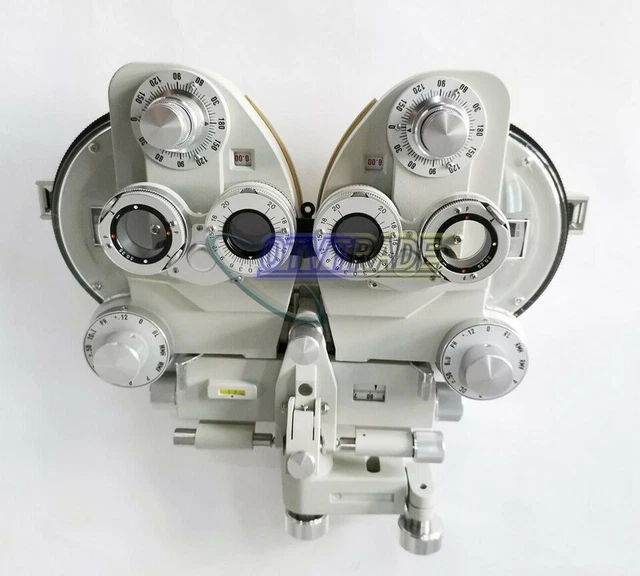 one Minus Manual Phoropter Vision Tester Optometry Refractor Creamy White Color