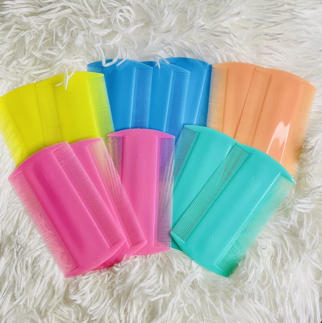 12 Pack Durable Double Sided Nit Combs For Head Lice Comb Chino Para Piojos