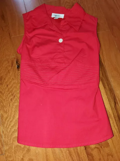 Girls Red Amy Byer Top Shirt Size M 8-10