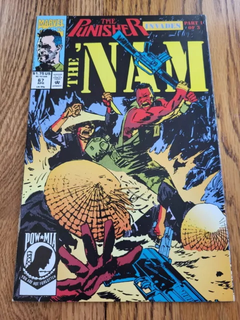 Marvel Comics The Nam #67 - The Punisher Invades: Part 1 (1992) - Excellent