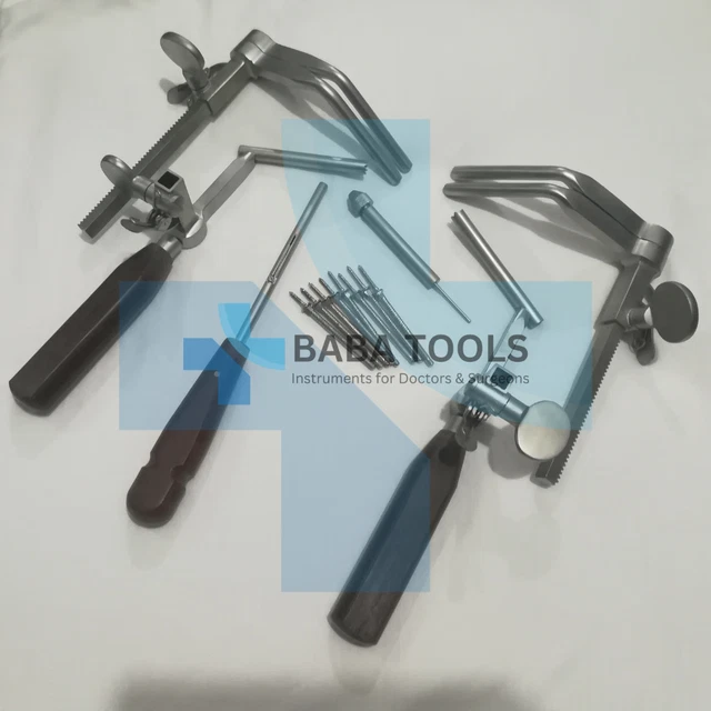 CASPAR VERTEBRAL CERVICAL Distractor Drill Guide Left and Right Neuro ...