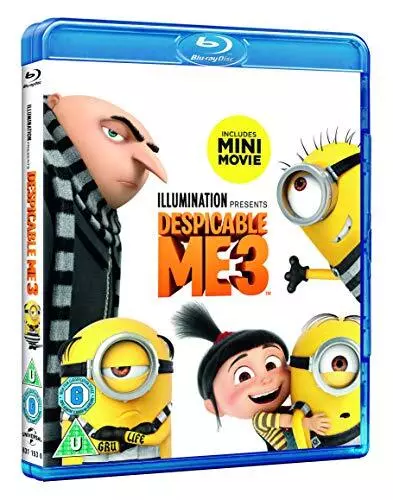 Despicable Me 3 [Blu-ray] [2017] - DVD  8RVG The Cheap Fast Free Post