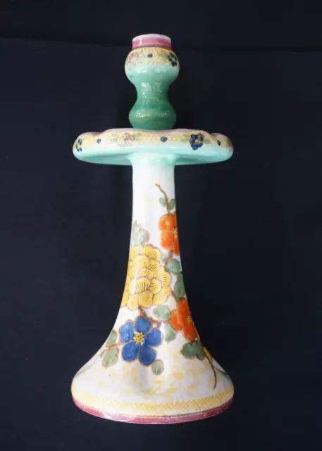 Beautiful Art Nouveau Gouda Candle Stick 2