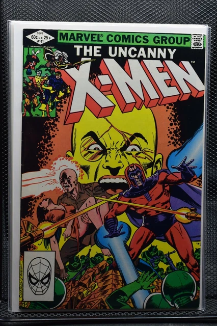 Uncanny X-Men #161 Marvel 1982 Chris Claremont Origin of Magneto Strucker 7.5