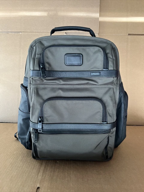 Tumi Alpha 3 Brief Pack Computer business bag 2603580 Green