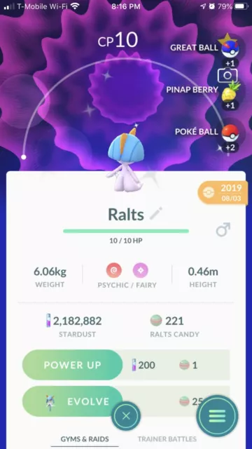 Conta PTC c/ 20 Pokémons Shinys Aleatórios - Pokémon GO - PokéMart