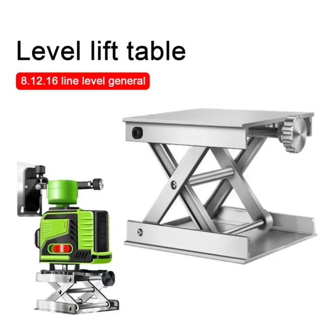 New Lab Jack Lifting Table Aluminum Alloy Lab Stand Router Lift Platform 1pcs