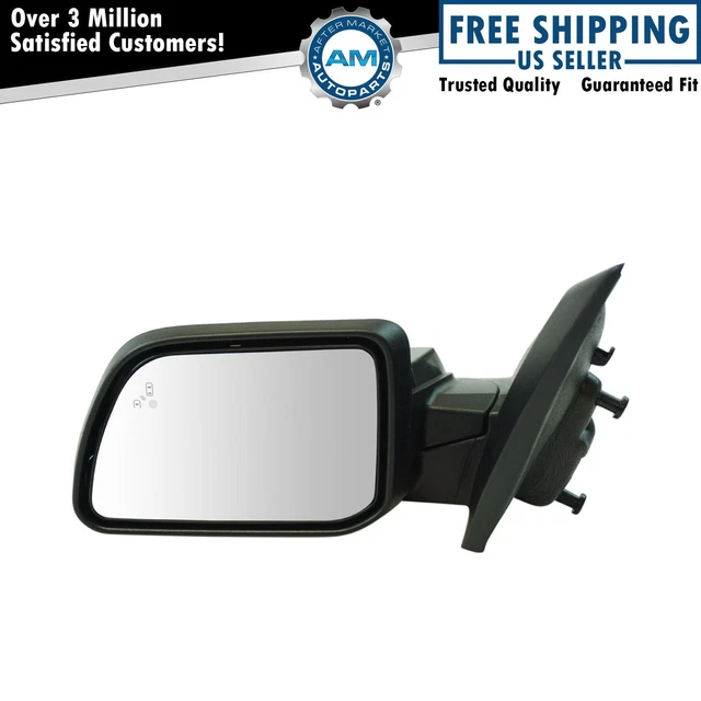 EXTERIOR POWER HEATED Puddle Light w/ Blind Spot & Memory Signal Mirror