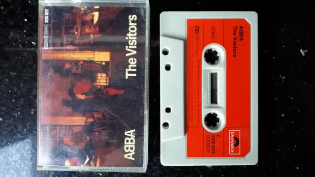 MUSICASSETTE MUSIKKASSETTE MC "ABBA - THE VISITORS", Polar Music 1981