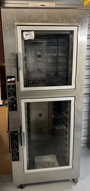 NU-VU UB-5/10 Electric Oven/Proofer Combo on Casters