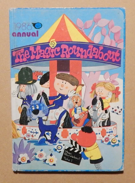 Magic Rondabout THE MAGIC ROUNDABOUT Annual 1986. Rare. Collector Owned. Free Postage £ ...