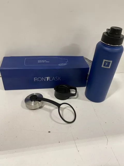 IRON FLASK SPORTS Water Bottle - 22 Oz, blue $14.76 - PicClick