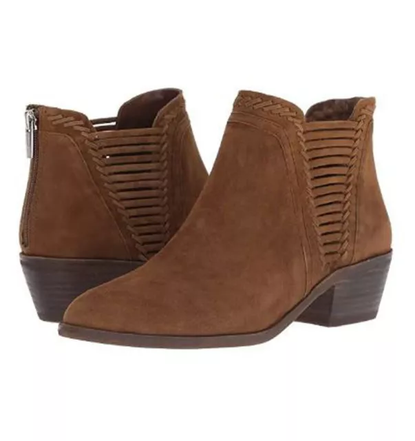 Vince Camuto Suede Booties Pippsy Pumpernickle