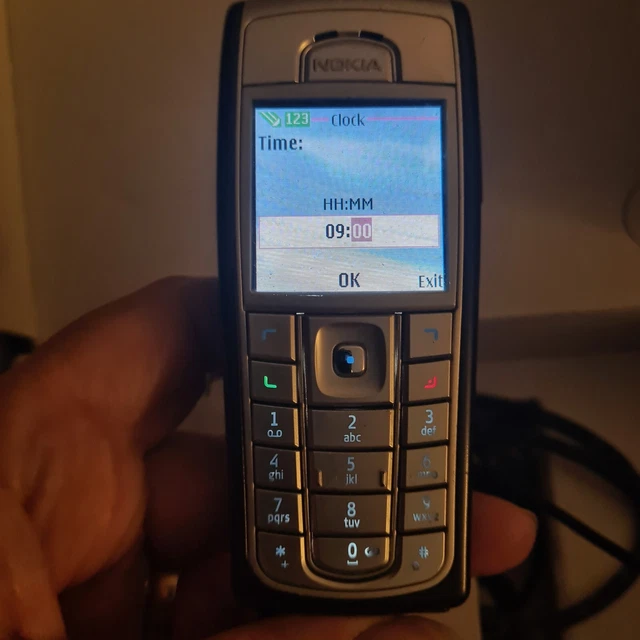 Nokia 6230i cellulare nero funzionante con caricabatterie