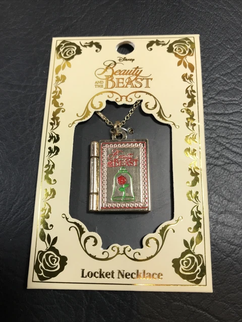 Disney Beauty & The Beast Belle Locket Book Necklace Disney Beauty & The Beast Belle Locket Book Necklace
